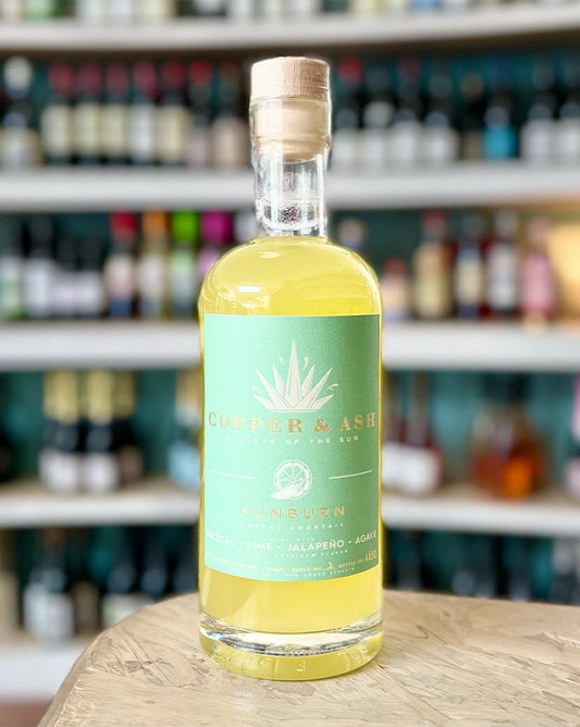 Copper & Ash  'Sunburn'  Mezcal Cocktail  Sonoma Co.