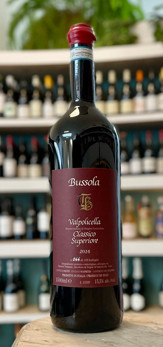 Tommaso Bussola  2016  "Classico Superiore"  Valpolicella DOC  MAGNUM