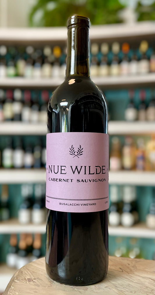 Nue Wilde Wines  "Busalacchi Vineyard"  2020  Cabernet Sauvignon  Lodi