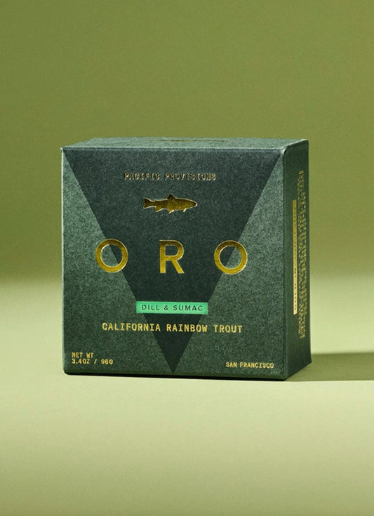 Oro Pacific Provisions  'Dill & Sumac'  California Rainbow Trout  San Francisco