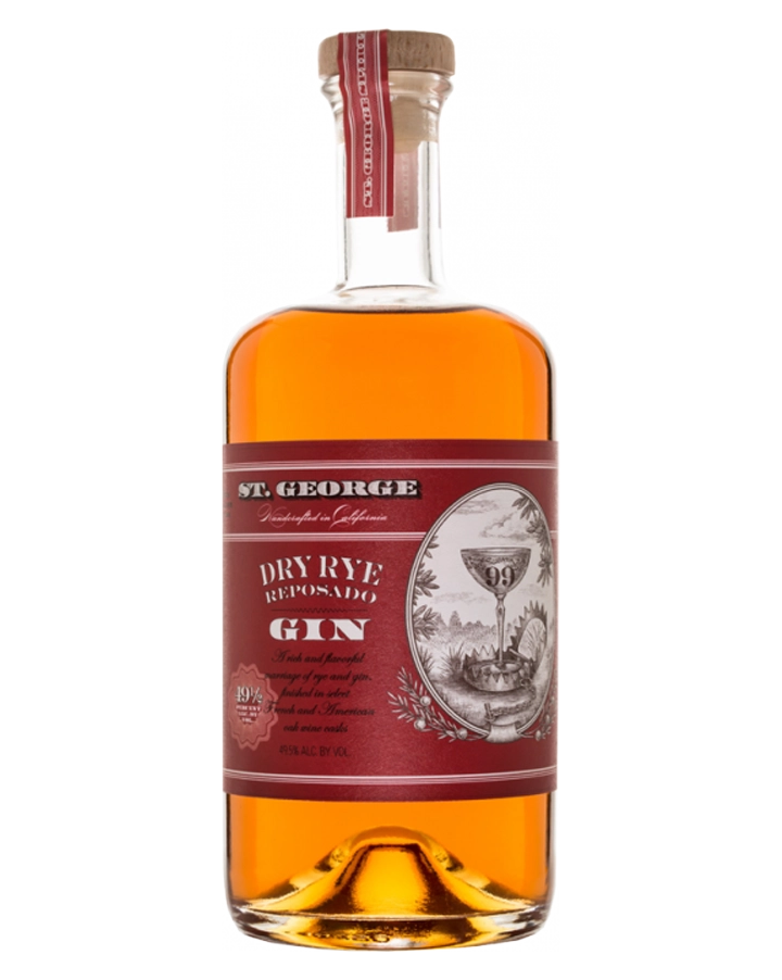 St. George Spirits  Dry Rye Reposado Gin