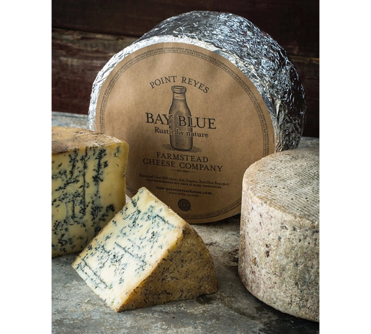 Point Reyes Farmstead Cheese Company  "Bay Blue"  Rustic Blue Cow's Milk Cheese