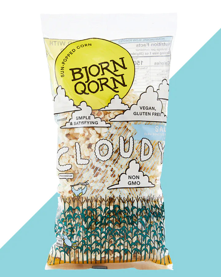 Bjorn Qorn  'Cloudy'  Popcorn