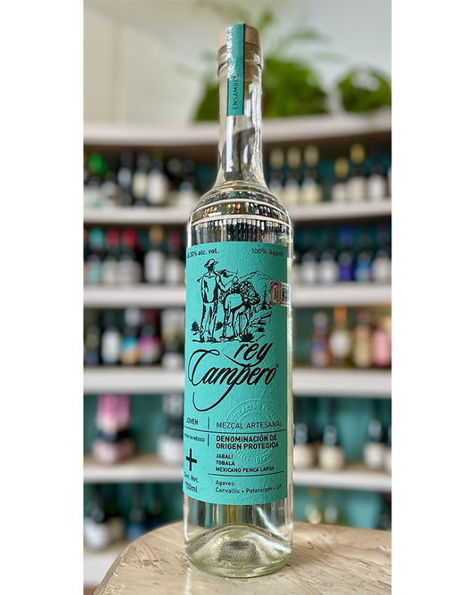 Rey Campero  Jabalí, Tobalá, Mexicano, & Penca Larga Joven  Artisanal Mezcal  Oaxaca