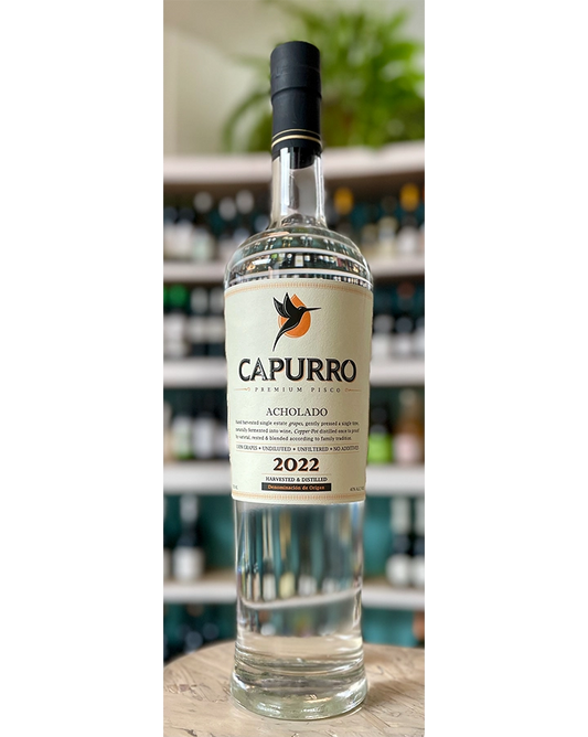 Capurro  "Acholado"  2022  Copper Pot Distilled Pisco  Peru