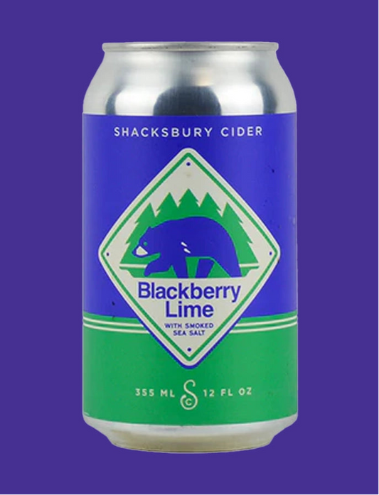 Shacksbury Cider  Blackberry Lime  Vermont