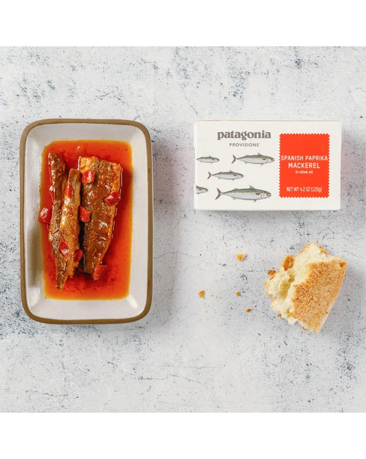 Patagonia Provisions  Spanish Paprika Mackerel in Organic Olive Oil