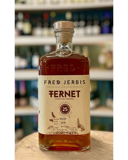 Fred Jerbis  "25"  Chestnut Barrel Fernet