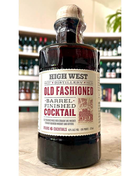 High West  Old Fashioned  Barrel-Finished Cocktail