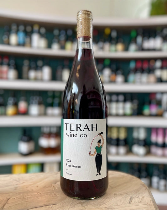 Terah Wine Co.  'Vino Rosso'  2024  Sangiovese  California