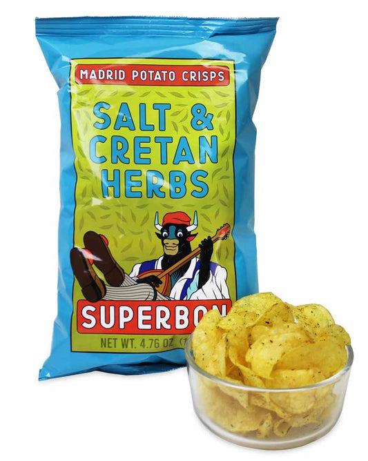 SUPERBON Salt + Cretian Herbs Potato Chips
