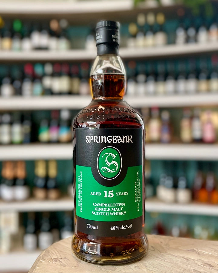Springbank  Aged 15 Years  Single Malt Scotch Whisky  Campbeltown