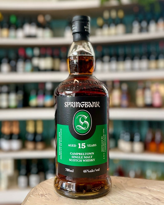 Springbank  Aged 15 Years  Single Malt Scotch Whisky  Campbeltown