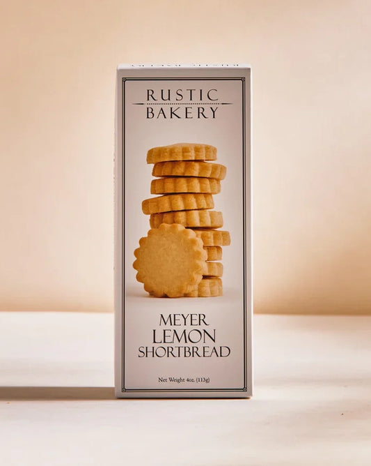 Rustic Bakery  Meyer Lemon  Shortbread Cookies