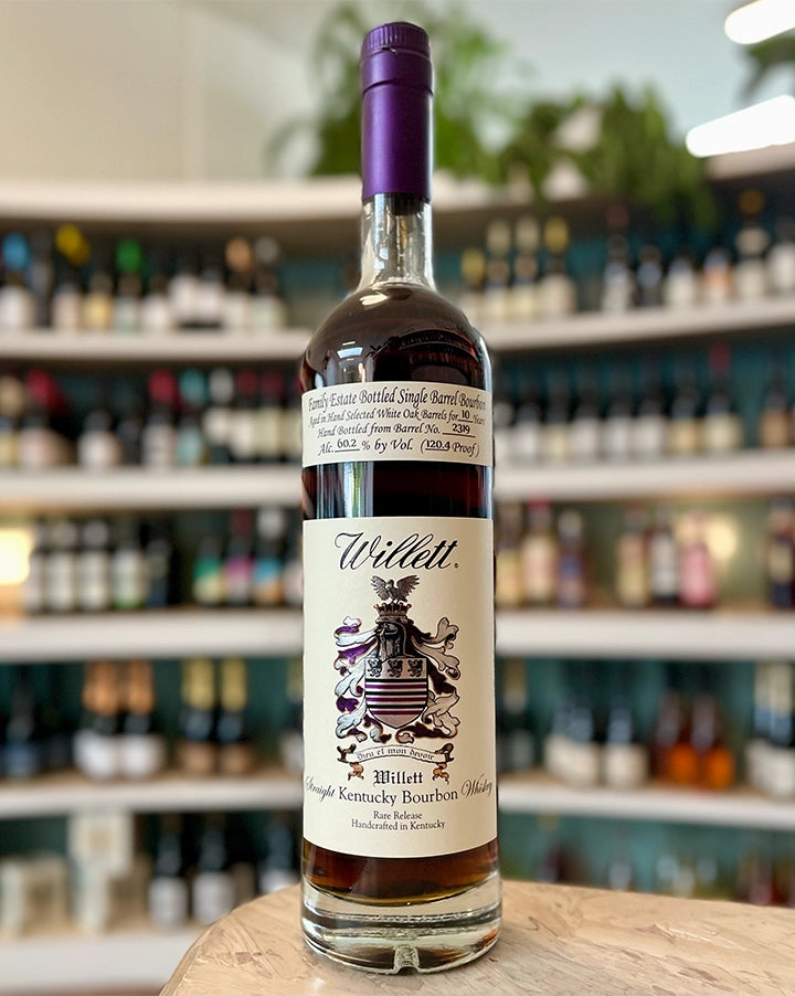 Willett Distillery  'Kill the Pour'  Aged 10 Years  Single Barrel Straight Kentucky Bourbon Whiskey  Bardstown