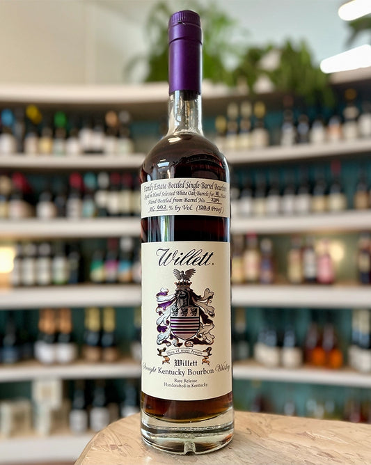 Willett Distillery  'Kill the Pour'  Aged 10 Years  Single Barrel Straight Kentucky Bourbon Whiskey  Bardstown