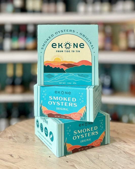 Ekone Oyster Co.  Original Smoked Oysters  Washington State