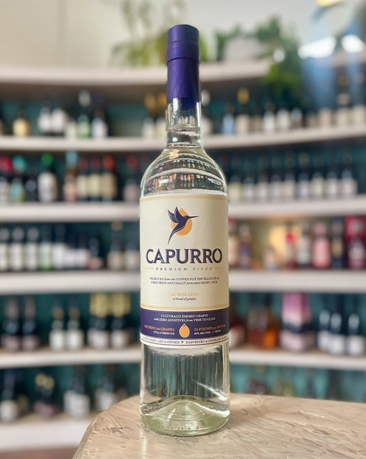Capurro  'Acholado'  Copper Pot Distilled Pisco  Nasca, Ica, Perú
