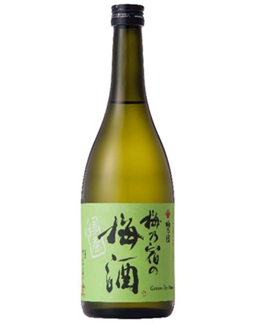 Umenoyado Brewery  Green Tea Umeshu  Green Tea-Plum Liqueur  Nara Prefecture