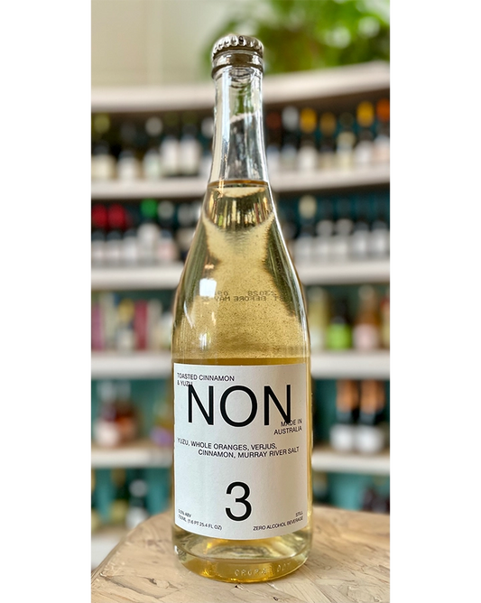 NON  "3"  Toasted Cinnamon & Yuzu  Still Zero Alcohol Wine Alternative