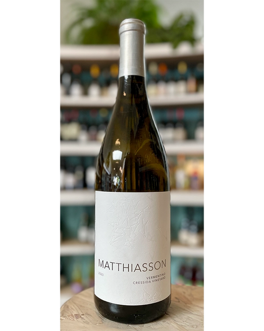 Matthiasson  "Cressida Vineyard"  2023  Vermentino  Los Carneros  Napa Valley