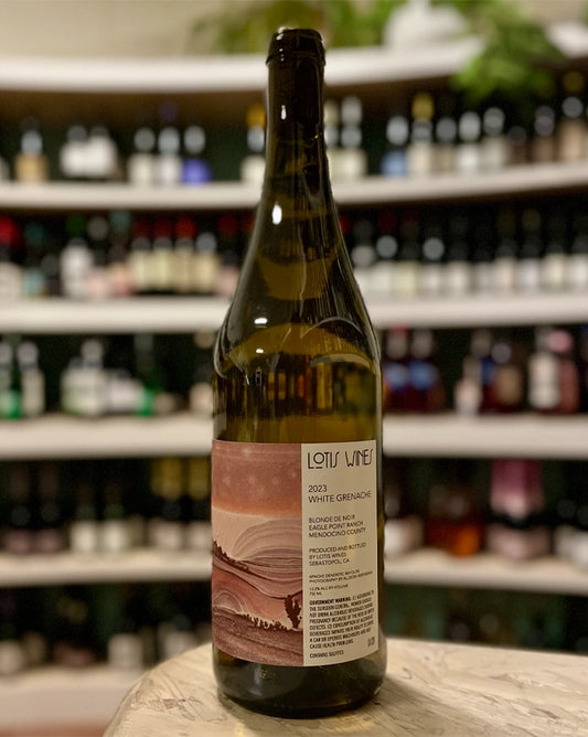 LOTIS Wines  'Blonde de Noir'  2022  White Grenache  Eagle Point Ranch  Mendocino County
