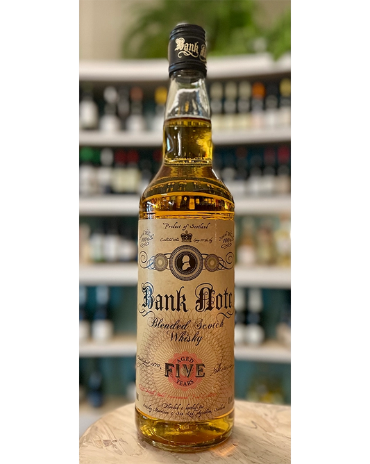 Bank Note  5 Year  Blended Scotch Whisky