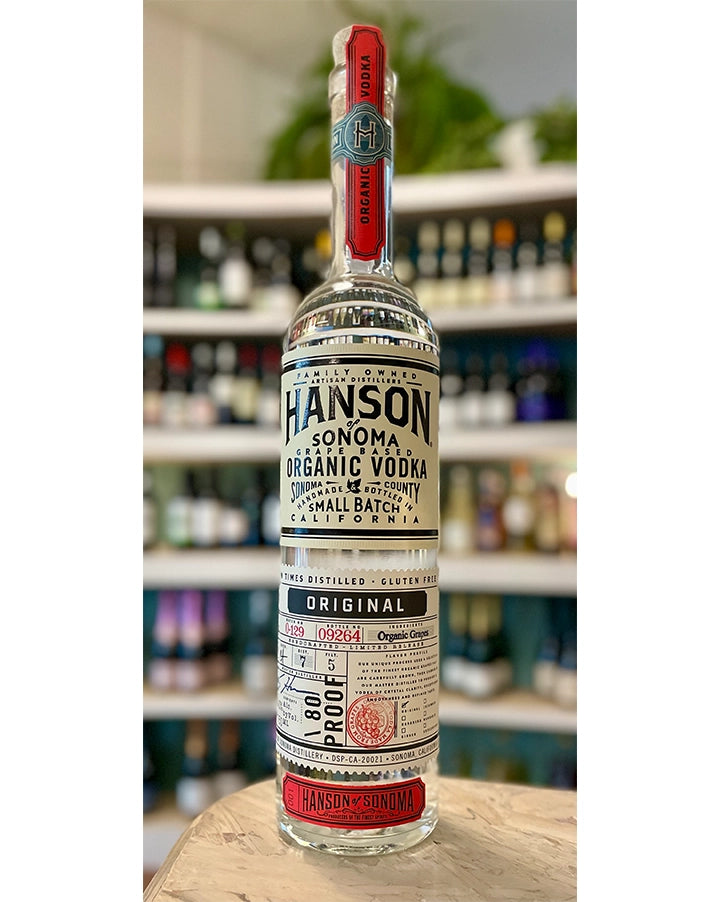 Hanson of Sonoma  "Original"  Organic Small Batch Vodka