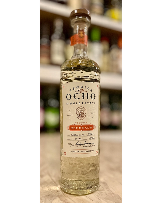 Tequila Ocho  "Tierras Negras"  2024  Single Estate  Reposado  Jalisco