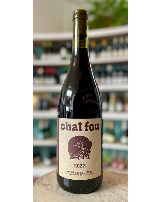 Eric Texier  "Chat Fou"  2022  Vin de France (Côtes du Rhone)