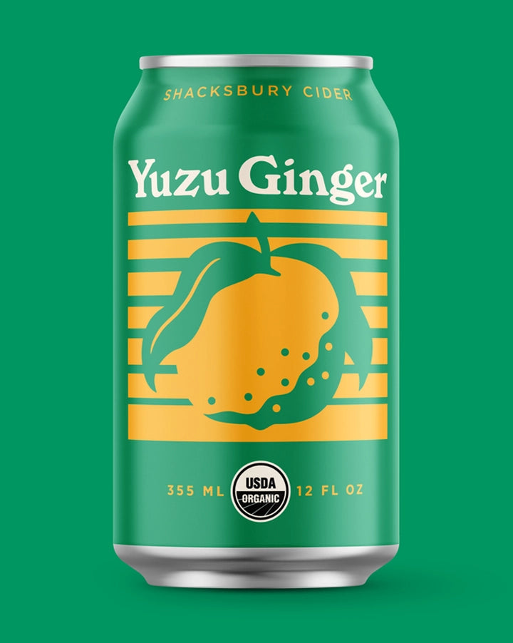 Shacksbury Cider  Yuzu Ginger  Vermont