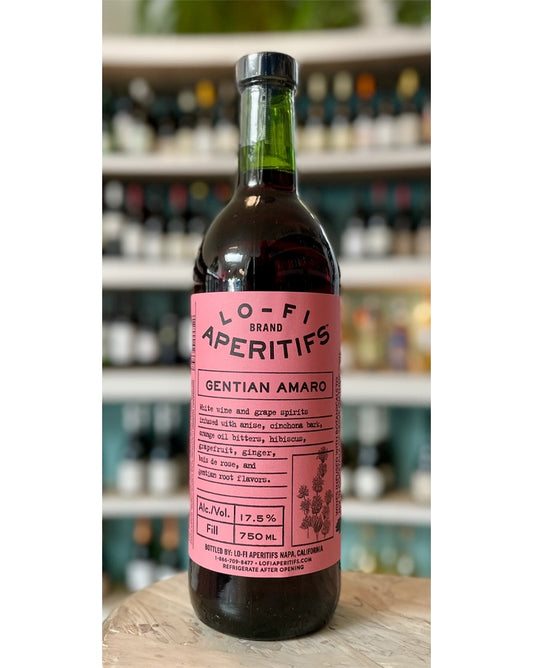 Lo-Fi Brand Aperitifs  "Gentian Amaro"  Napa