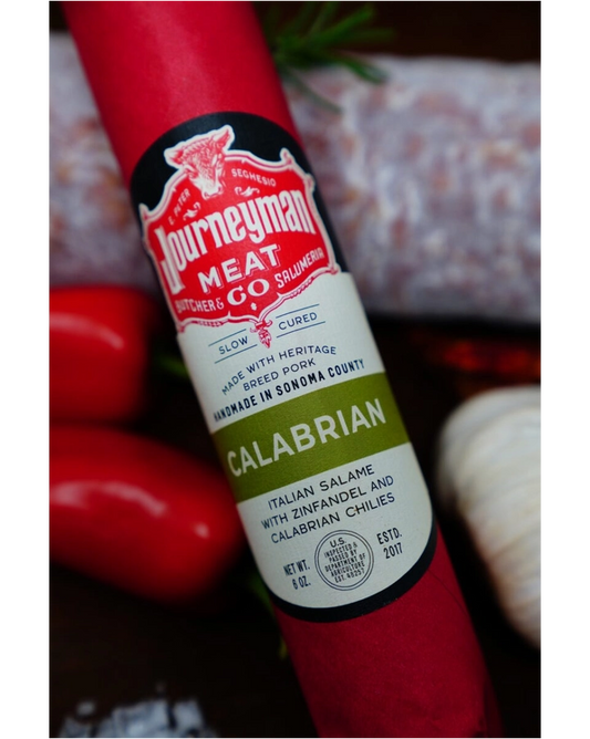 Journeyman Meat Co.  Calabrian Salame