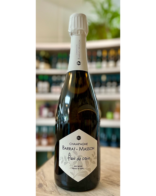 Barrat - Masson  "Fleur de Craie"  NV  Brut Nature Blanc de Blancs  Bethon  Côte de Sézanne  Champagne