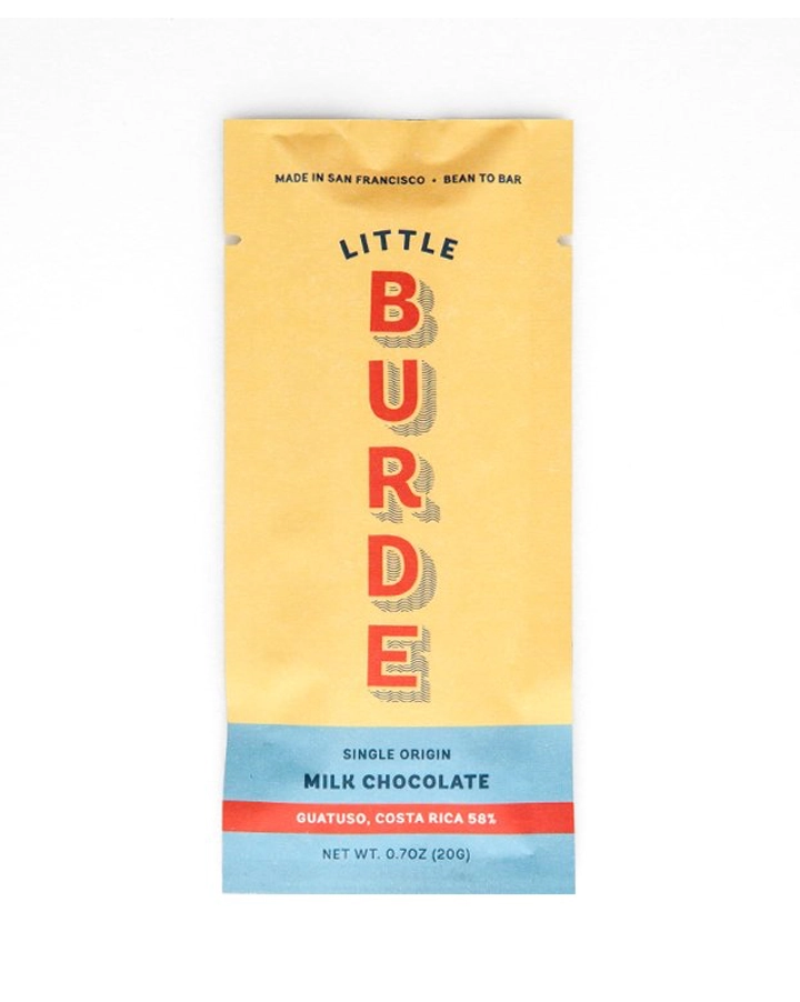 Little Burde Single Origin Milk Chocolate  Guatuso  Costa Rica  58%