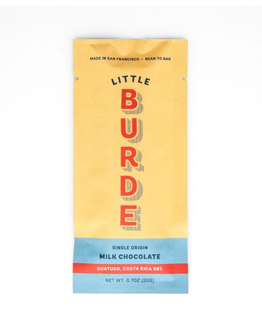 Little Burde Single Origin Milk Chocolate  Guatuso  Costa Rica  58%