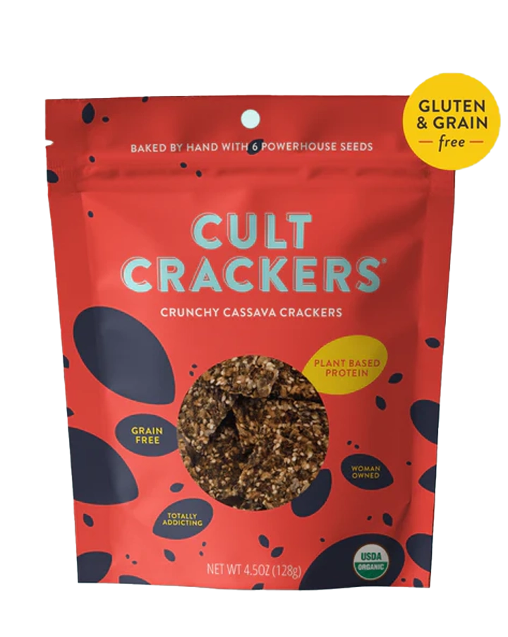 Cult Crackers - Crunchy Cassava Crackers