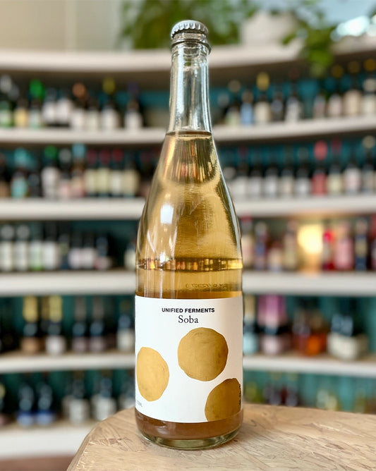 Unified Ferments  'Soba'  Non-Alcoholic Fermented Buckwheat Tea  Brooklyn, New York