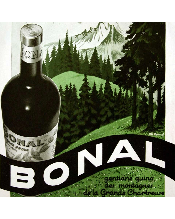 Bonal  Gentiane-Quina  Apéritif des Montagnes de la Grande Chartreuse