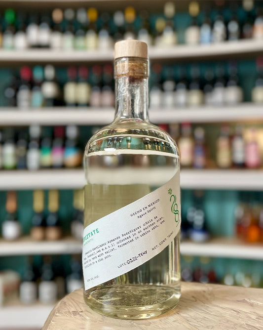 Veintiocho - Armando Rodriguez  'Tepeztate'  Mezcal Ancestral  Sola de Vega, Oaxaca