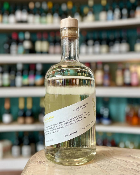 Veintiocho - Armando Rodriguez  'Mexicano'  Mezcal Ancestral  Sola de Vega, Oaxaca