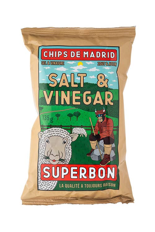 SUPERBON Salt & Vinegar Potato Chips